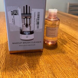 Brand new never opened make up brush cleaner with solution